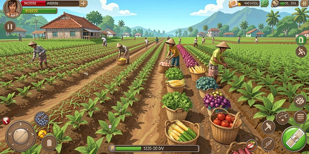 Tampilan grafis game yang menakjubkan dan memikat.