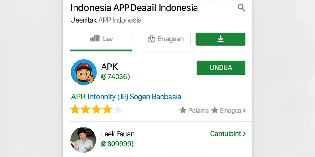 Tampilan antarmuka pengguna yang menarik.