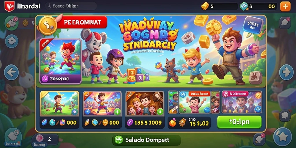 Tampilan antarmuka yang menarik dan sederhana.