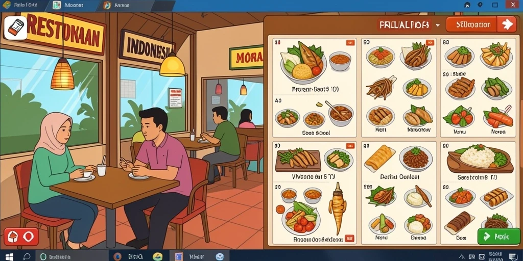 Tampilan antarmuka pengguna yang menarik dan mudah dinavigasi.