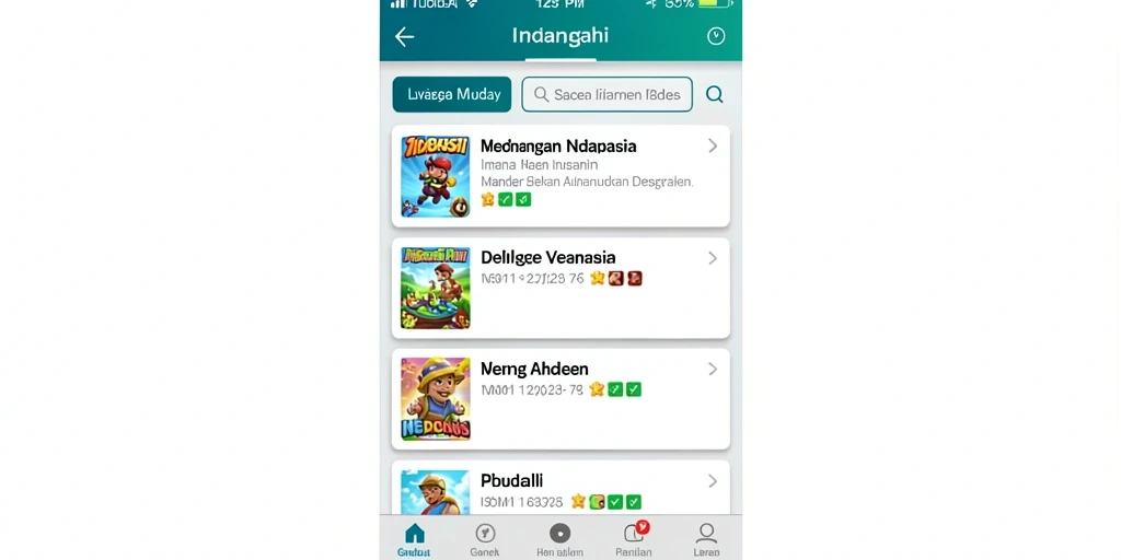 Tampilan menu utama KEBUNTOTO yang menarik dan user-friendly.