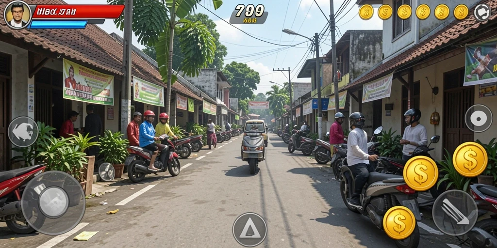 Tampilan antarmuka pengguna yang menarik.
