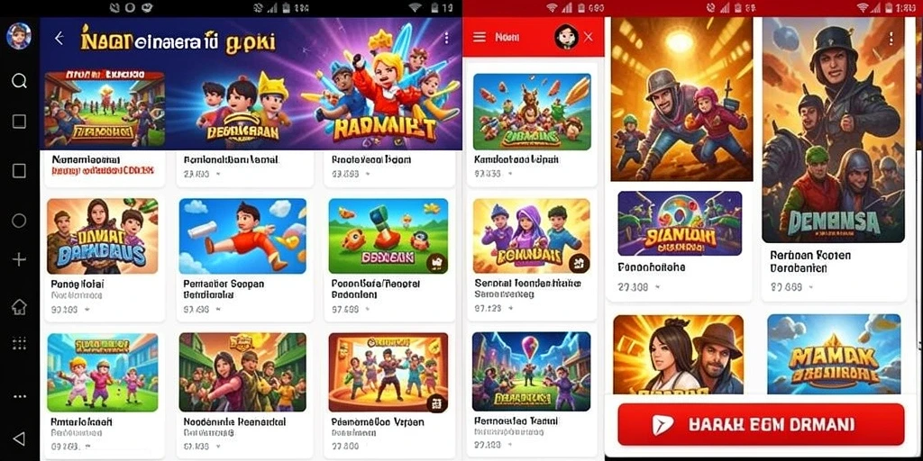 Tampilan antarmuka yang ramah pengguna.