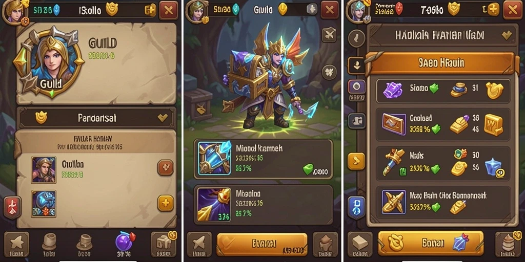 Screenshot menunjukkan karakter utama dalam aksi menarik.