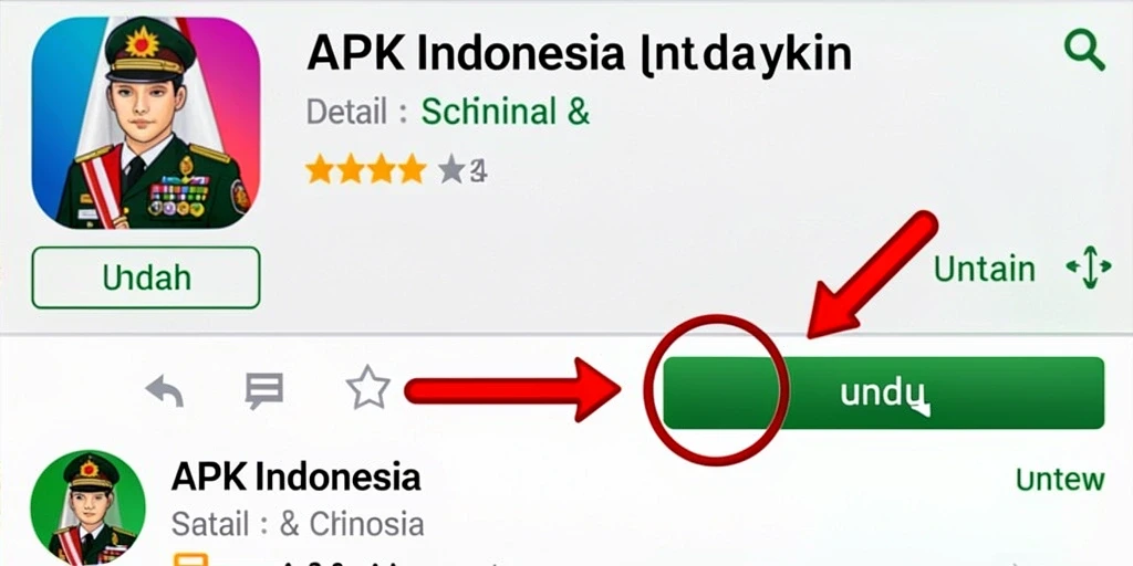 Tampilan karakter utama dengan desain yang menarik.