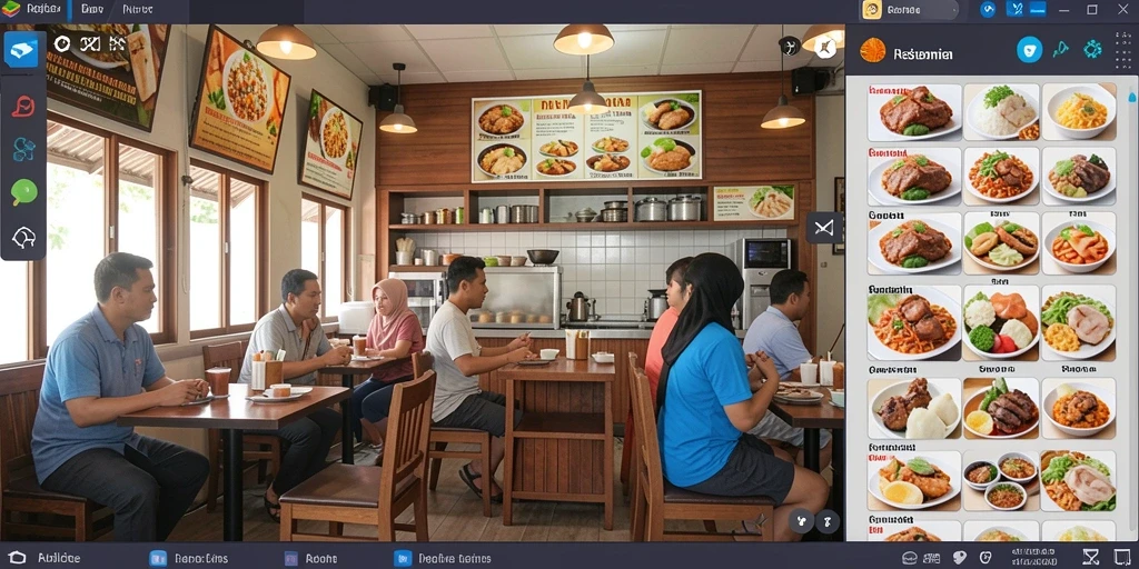 Tampilan karakter utama dalam misi awal.