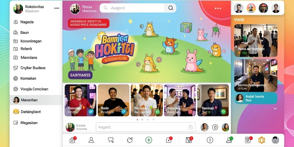 Tampilan antarmuka yang intuitif dan mudah digunakan.